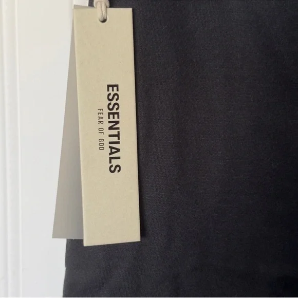 NEW Fear of God Essentials Sweatpants Stretch Limo Size SMALL Black - Picture 5 of 6